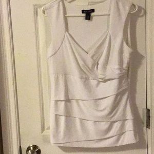 White House Black Market sleeveless Blouse.